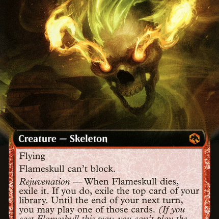 Flameskull (Extended Art) [Adventures in the Forgotten Realms]