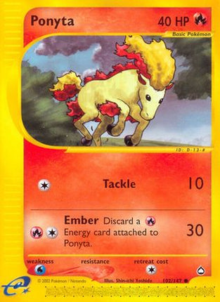 Ponyta - 102/147 [Aquapolis]