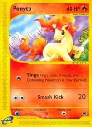 Ponyta - 126/165 [Expedition] Reverse Holofoil