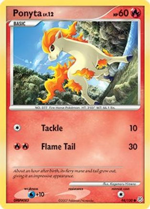 Ponyta - 94/130 [Diamond and Pearl] Reverse Holofoil