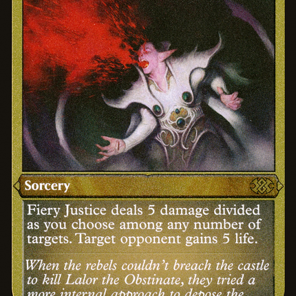 Fiery Justice [Double Masters 2022] Etched Foil