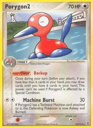 Porygon2 - 25/null [Delta Species]