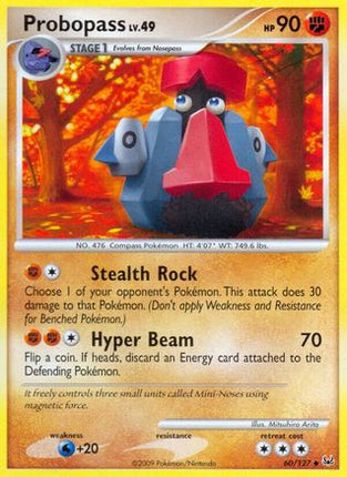 Probopass - 60/106 [Platinum] Reverse Holofoil