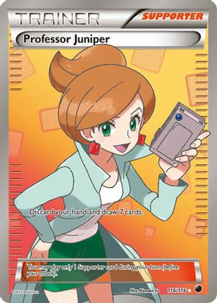 Professor Juniper (116 Full Art) - 116/106 [Plasma Freeze] Holofoil