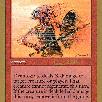 Disintegrate [World Championship Decks 1997]