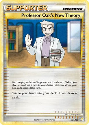 Professor Oak's New Theory - 101/106 [HeartGold SoulSilver] Reverse Holofoil