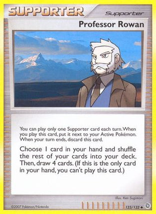 Professor Rowan - 123/132 [Secret Wonders] Reverse Holofoil