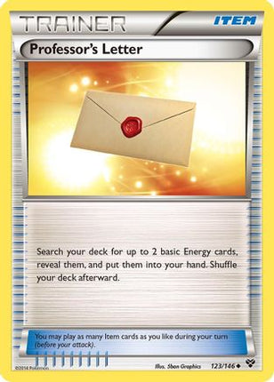 Professor's Letter - 123/106 [XY Base Set] Reverse Holofoil