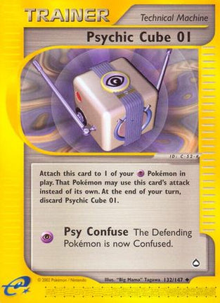 Psychic Cube 01 - 132/147 [Aquapolis]