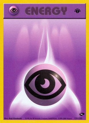 Psychic Energy - 131/132 [Gym Challenge] 1st Edition