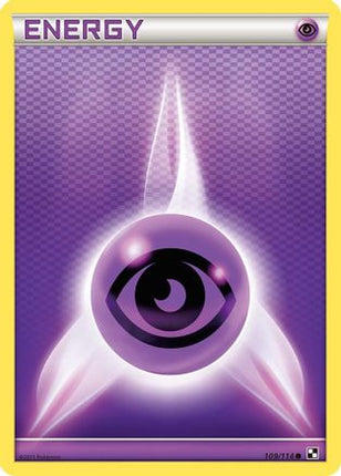 Psychic Energy - 109/114 [Black and White] Reverse Holofoil