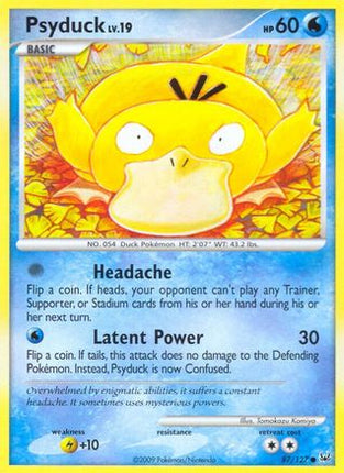 Psyduck - 87/106 [Platinum] Reverse Holofoil
