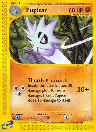 Pupitar - 56/147 [Aquapolis] Reverse Holofoil