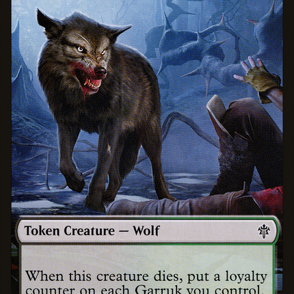 Wolf [Throne of Eldraine Tokens]