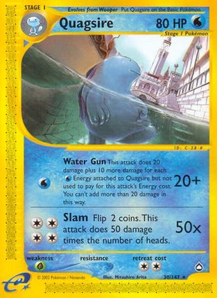 Quagsire - 30/147 [Aquapolis]