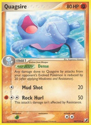 Quagsire - 44/115 [Unseen Forces] Reverse Holofoil