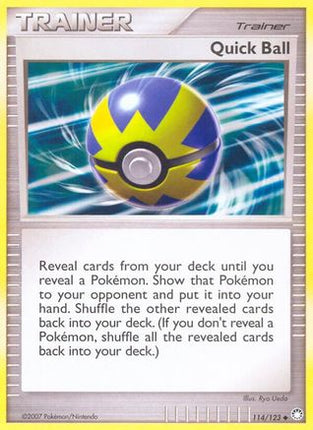 Quick Ball - 114/123 [Mysterious Treasures]
