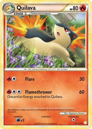 Quilava - 49/106 [HeartGold SoulSilver]