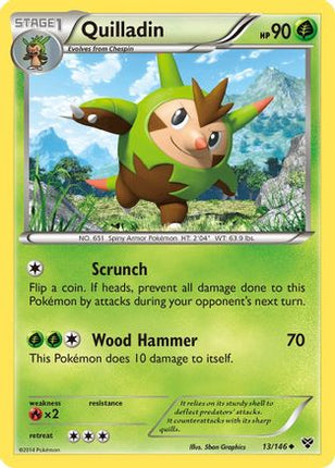 Quilladin - 13/106 [XY Base Set]
