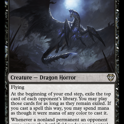 Brainstealer Dragon [Outlaws of Thunder Junction Commander]