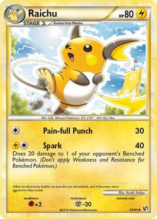 Raichu - 33/106 [Undaunted]