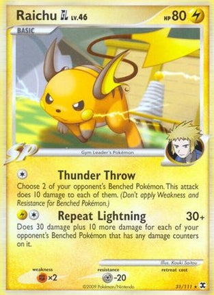 Raichu GL - 31/106 [Rising Rivals]