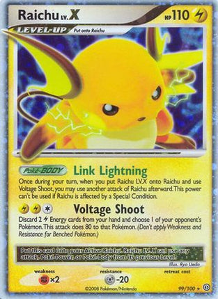 Raichu LV.X - 99/106 [Stormfront] Holofoil