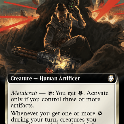 Brotherhood Scribe (Extended Art) [Fallout] Surge Foil