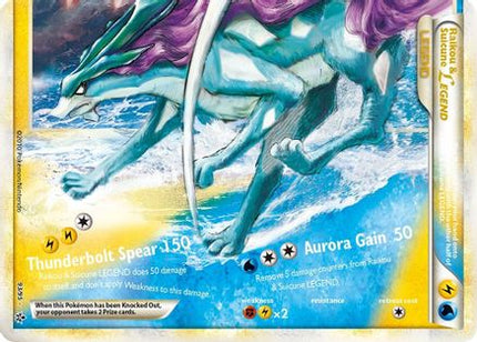 Raikou & Suicune Legend (Bottom) - 93/106 [Unleashed] Holofoil