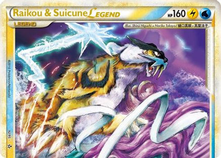 Raikou & Suicune Legend (Top) - 92/106 [Unleashed] Holofoil
