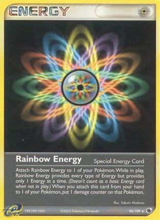 Rainbow Energy - 95/109 [Ruby and Sapphire] Reverse Holofoil
