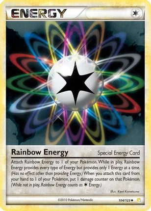 Rainbow Energy - 104/106 [HeartGold SoulSilver]