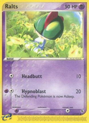 Ralts - 67/109 [Ruby and Sapphire] Reverse Holofoil