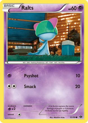 Ralts - 55/99 [Next Destinies] Reverse Holofoil