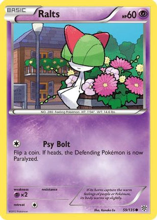 Ralts - 59/108 [Plasma Storm] Reverse Holofoil