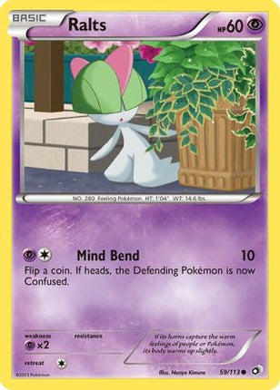 Ralts - 59/106 [Legendary Treasures] Reverse Holofoil