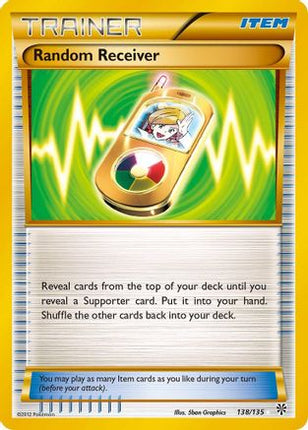 Random Receiver - 138/108 [Plasma Storm] Holofoil