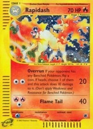 Rapidash (26) - 26/165 [Expedition] Holofoil