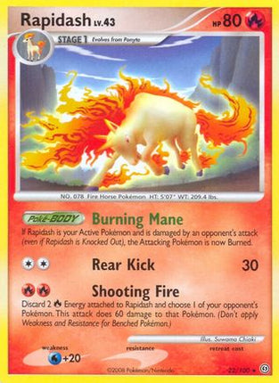 Rapidash - 22/106 [Stormfront] Reverse Holofoil