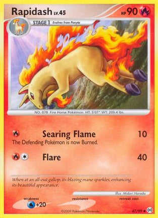 Rapidash (47) - 47/106 [Arceus]