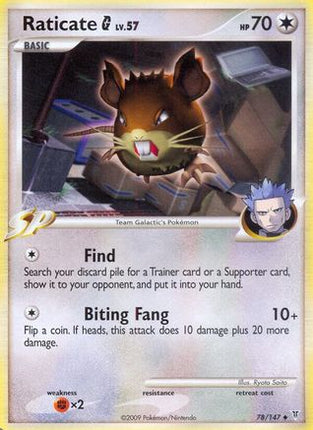 Raticate G - 78/106 [Supreme Victors] Reverse Holofoil