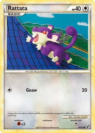 Rattata - 64/106 [Undaunted] Reverse Holofoil