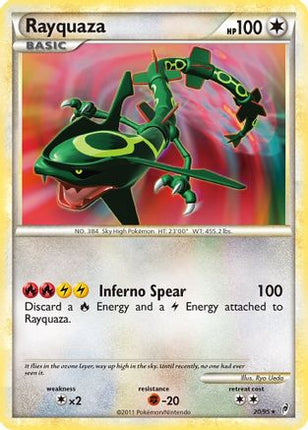 Rayquaza - 20/95 [Call of Legends] Holofoil