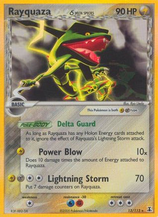 Rayquaza (Delta Species) - 13/null [Delta Species] Holofoil