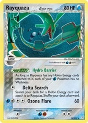 Rayquaza - 016/110 (Delta Species) [Holon Phantoms] Reverse Holofoil