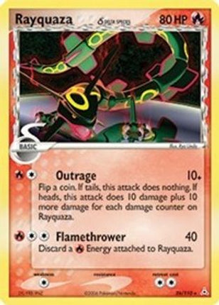 Rayquaza - 026/110 (Delta Species) [Holon Phantoms]