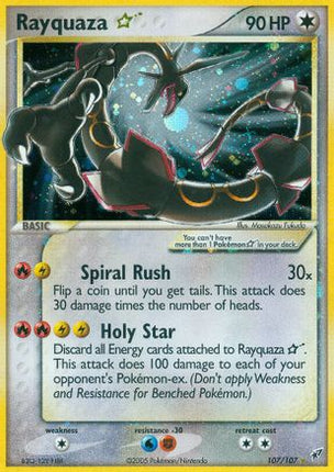 Rayquaza Star - 107/107 [Deoxys]