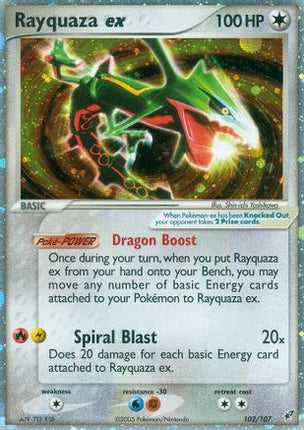 Rayquaza ex - 102/107 [Deoxys]