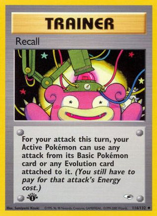 Recall - 116/132 [Gym Heroes] Unlimited