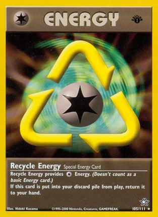 Recycle Energy - 105/111 [Neo Genesis] 1st Edition